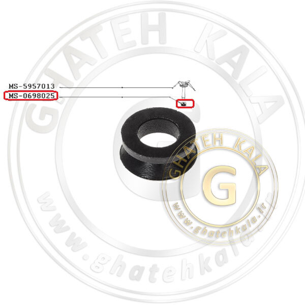  واشر پارچ مخلوط کن مولینکس | ms-0698025 