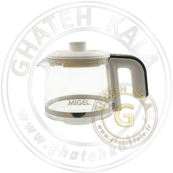 قوری چایساز میگل gts071 سفید وطوسی